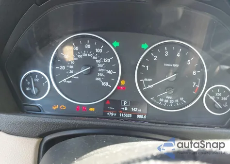 2015 BMW 320I from USA, damaged, VIN WBA3B1G59FNT04614